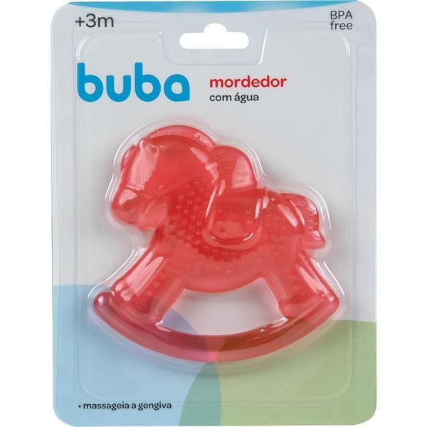 Imagem de Kit 3 Mordedores Buba Infantil Bebe Agua Resfriavel Gelado