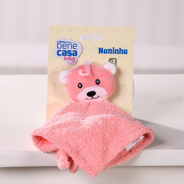 Imagem de Kit 3 Naninhas Bebê Plush Quentinhas Maternidade Bichinhos