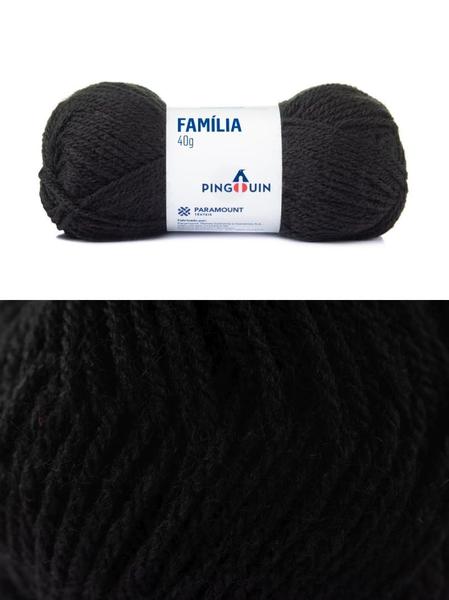 Imagem de Kit 3 Novelos Lã Acrílico Pingouin Familia 40g - Tex 375