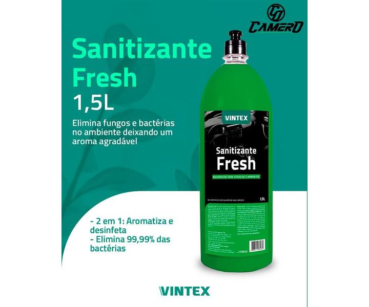 Imagem de Kit 3 Odorizadores Aromatizante Cheirinho Sanitizante Vintex