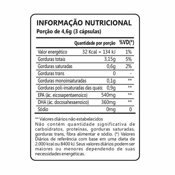 Imagem de Kit 3 Ômega 3 Óleo de Peixe 300 Cápsulas 1000mg Maxinutri