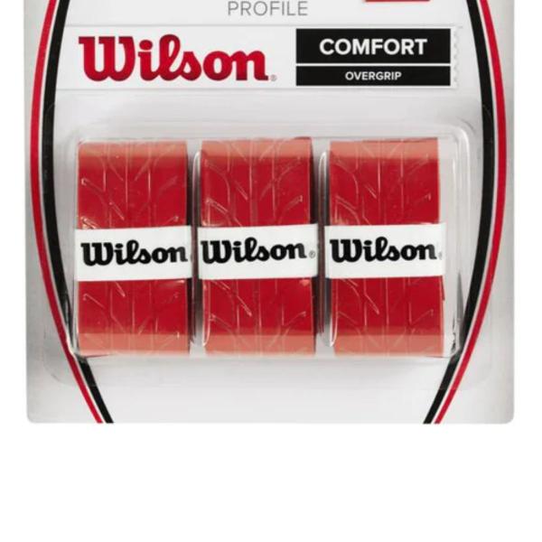 Imagem de Kit 3 Overgrip Profile Comfort Multiuso Protetor De Raquetes Guidão Texturizado Wilson