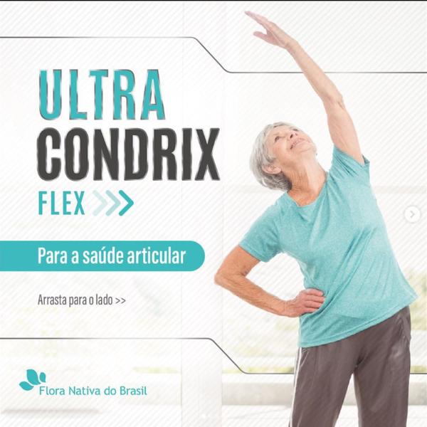 Kit 3 P Ultra Condrix Flex Msm, Vitamina K2, Colágeno Tipo II e Ácido Hialurônico - 60 Cápsulas Flora Nativa Imagem de Kit 3 P Ultra Condrix Flex Msm, Vitamina K2, Colágeno Tipo II e Ácido Hialurônico - 60 Cápsulas Flora Nativa