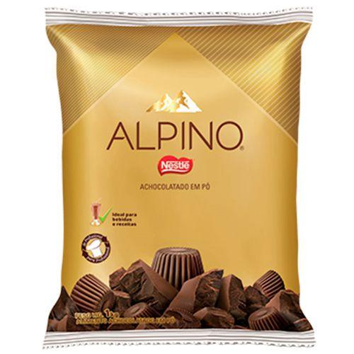 Imagem de Kit 3 Pacotes Achocolatado Em Pó Alpino 1 Kg Original Nestlé