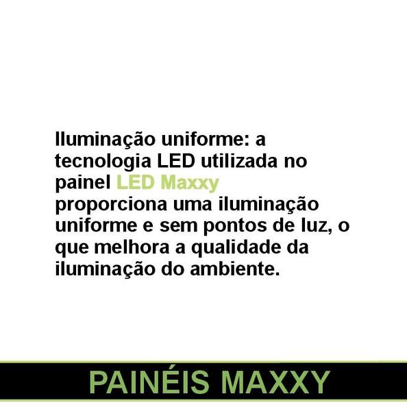 Imagem de KIT 3 Painéis Plafon Led Sobrepor Quadrado Preto 24w Neutro 4000k