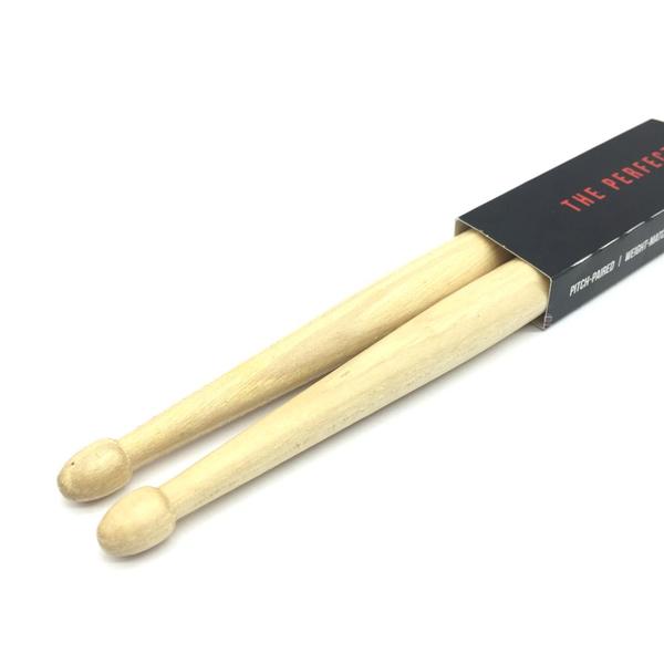 Imagem de Kit 3 Par Baqueta Vic Firth 7A Hickory USA ponta Madeira