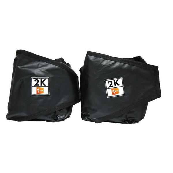 Imagem de Kit 3 Pares Caneleira Tornozeleira Peso 2kg, 4kg, 6kgs