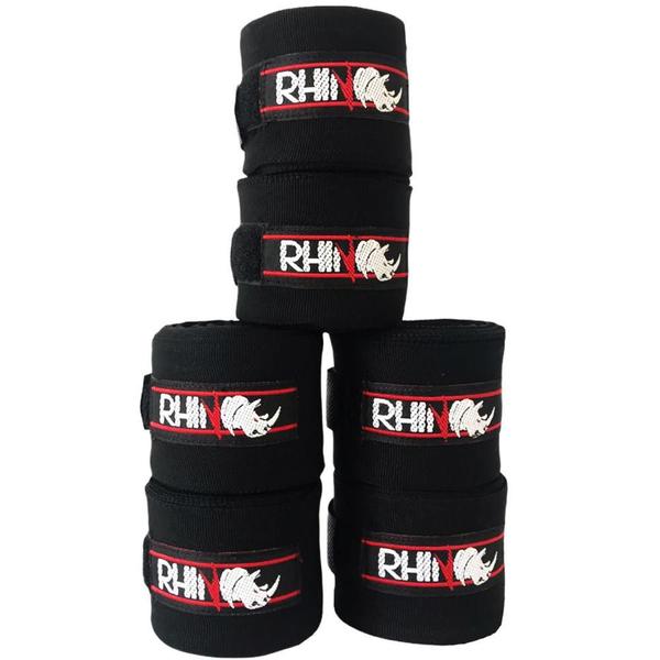 Kit 3 Pares De Bandagem Atadura Elástica Boxe Rhino 3M Imagem de Kit 3 Pares De Bandagem Atadura Elástica Boxe Rhino 3M