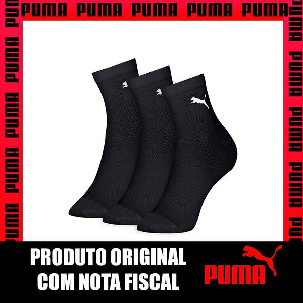 Imagem de Kit 3 Pares De Meias Esportivas Unissex Cano Médio Em Algodão