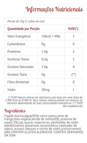 Imagem de Kit 3 Pate De Figado Oderich Enlatado 100g