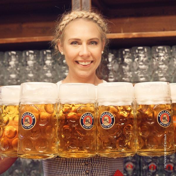 Imagem de Kit 3 Paulaner Weissbier 500ml + Camiseta Paulaner Oficial