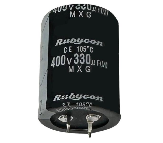 Imagem de Kit 3 pçs - capacitor eletrolitico 330x400v - 330uf x 400v