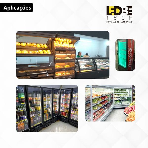 Imagem de Kit 3 peças barra led régua multiuso freezer 14w ip67 900mm