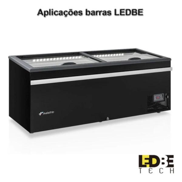 Imagem de Kit 3 Peças Barra Led Régua Multiuso Freezer 7w Ip67 590mm