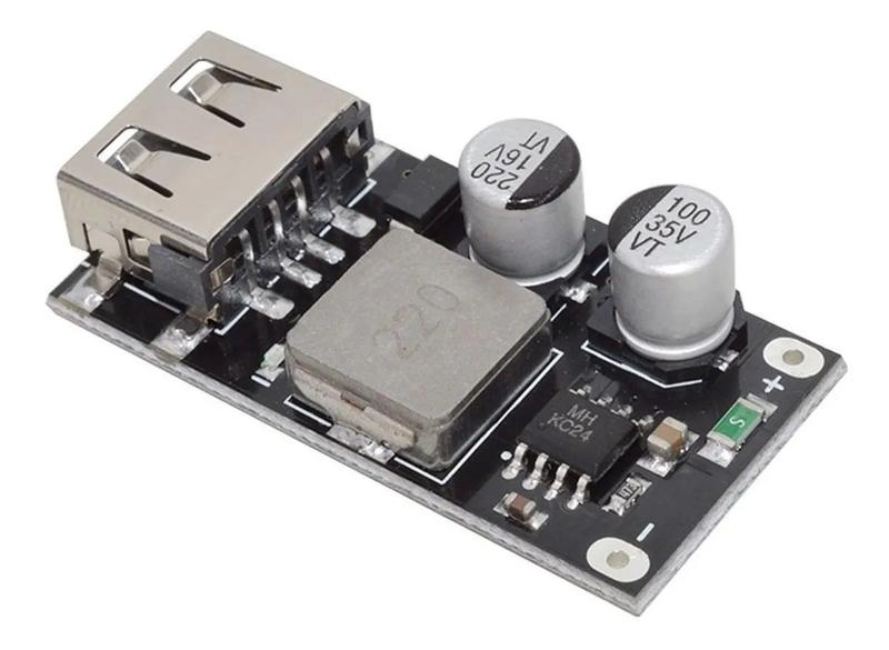 Imagem de Kit 3 Peças Regulador De Tensão Step Down Powerbank 5v Usb