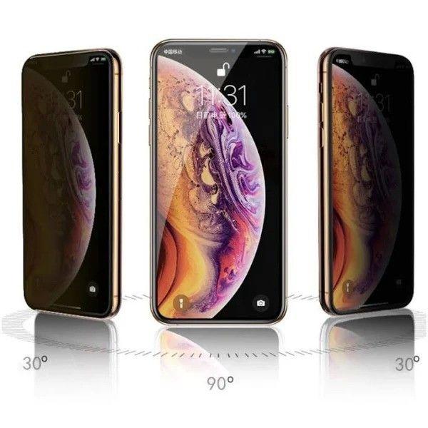 Imagem de Kit 3 Películas 3D Vidro Privacidade para Iphone 15 Pro Max