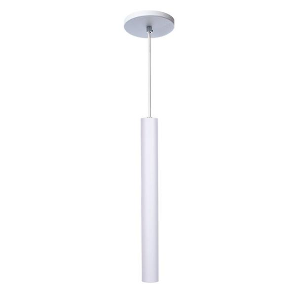 Imagem de Kit 3 Pendente Luminária Tubo Branco 30 Cm