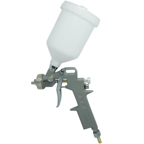 Kit 3 Pistolas Pintura Gravidade Convencional Profissional 3 Bicos 1,2 1,5 1,8mm Importway IWPPG-3B Imagem de Kit 3 Pistolas Pintura Gravidade Convencional Profissional 3 Bicos 1,2 1,5 1,8mm Importway IWPPG-3B