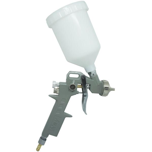 Kit 3 Pistolas Pintura Gravidade Convencional Profissional 3 Bicos 1,2 1,5 1,8mm Importway IWPPG-3B Imagem de Kit 3 Pistolas Pintura Gravidade Convencional Profissional 3 Bicos 1,2 1,5 1,8mm Importway IWPPG-3B