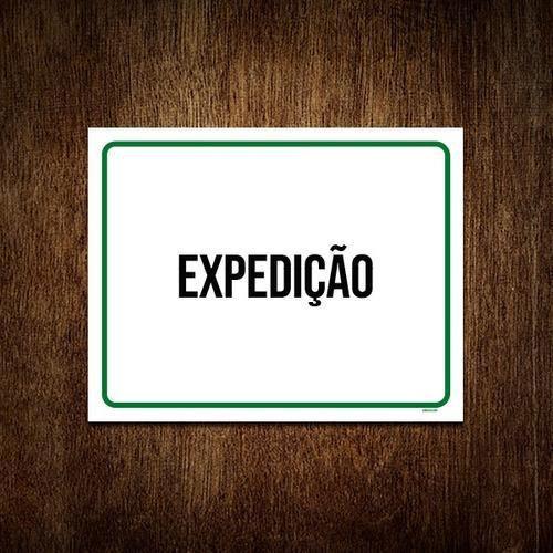 Imagem de Kit 3 Placa Sinalização - Expedição Verde