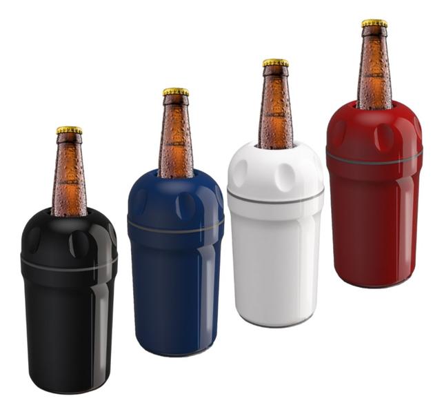 Imagem de Kit 3 Porta Garrafa Termico Capa Camisinha P/ Cerveja 600Ml