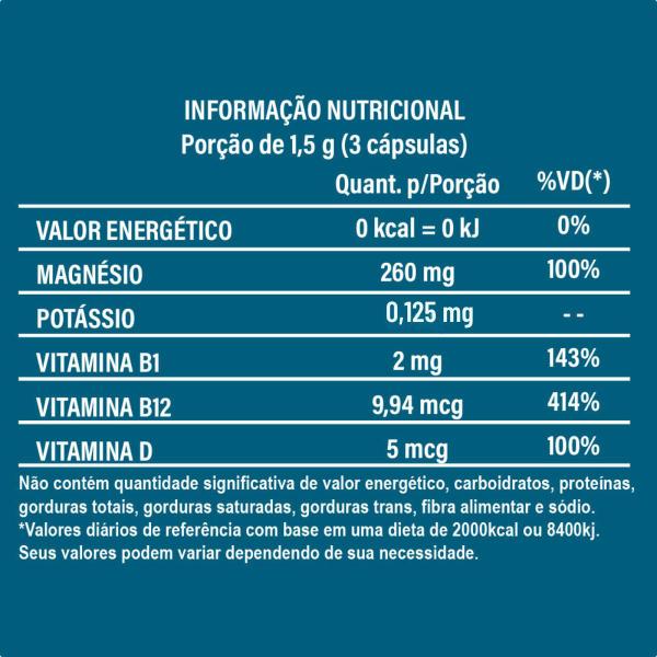 Imagem de Kit 3 Potes Muskular Suplemento Alimentar Natural 100% Pura Natunéctar 180 Capsulas Vitamina