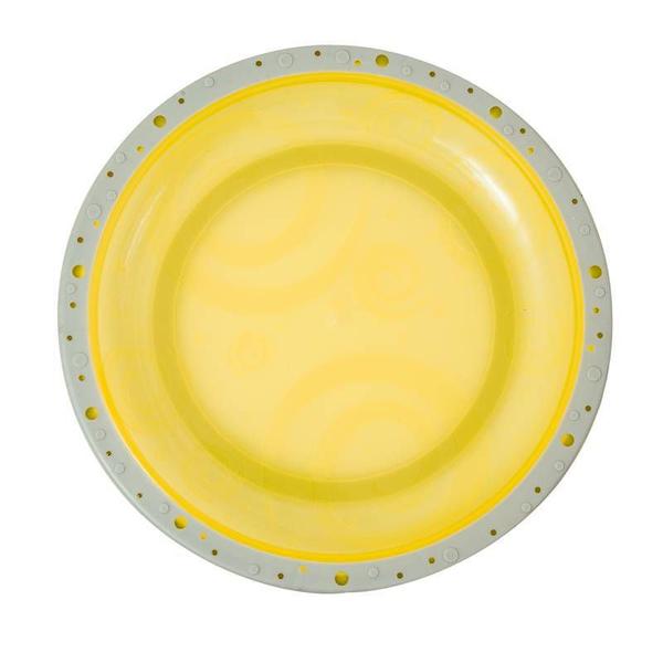 Kit 3 Pratos Colors Borda Silicone - Clingo Imagem de Kit 3 Pratos Colors Borda Silicone - Clingo