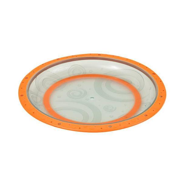 Kit 3 Pratos Colors Borda Silicone - Clingo Imagem de Kit 3 Pratos Colors Borda Silicone - Clingo