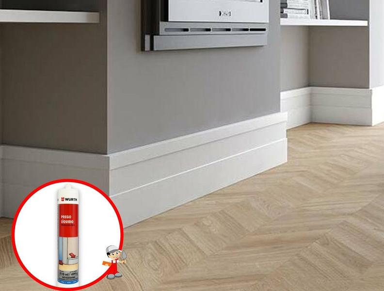 Kit 3 prego liquido wurth adesivo cola para roda pé polietileno/madeira/mdf a melhor - Würth Imagem de Kit 3 prego liquido wurth adesivo cola para roda pé polietileno/madeira/mdf a melhor