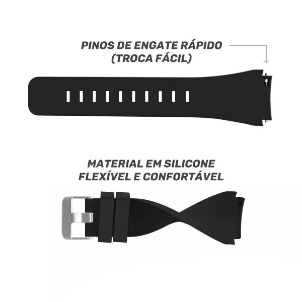 Imagem de Kit 3 Pulseiras 22Mm Para Huawei Gt2E