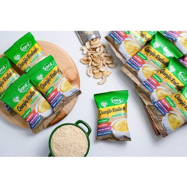 Imagem de Kit 3 Queijo Ralado Vegetal Sora Sabor Mussarela 50g