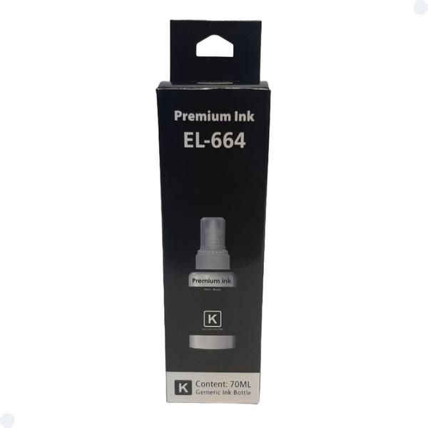 Kit 3 Refil De Tinta Para Recarga Compativel com impressoras 664 Bk - ISD Cartridges Imagem de Kit 3 Refil De Tinta Para Recarga Compativel com impressoras 664 Bk