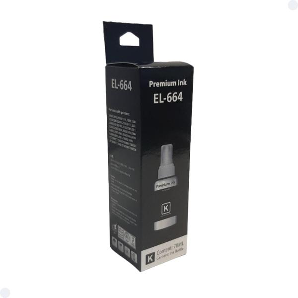 Kit 3 Refil De Tinta Para Recarga Compativel com impressoras 664 Bk - ISD Cartridges Imagem de Kit 3 Refil De Tinta Para Recarga Compativel com impressoras 664 Bk