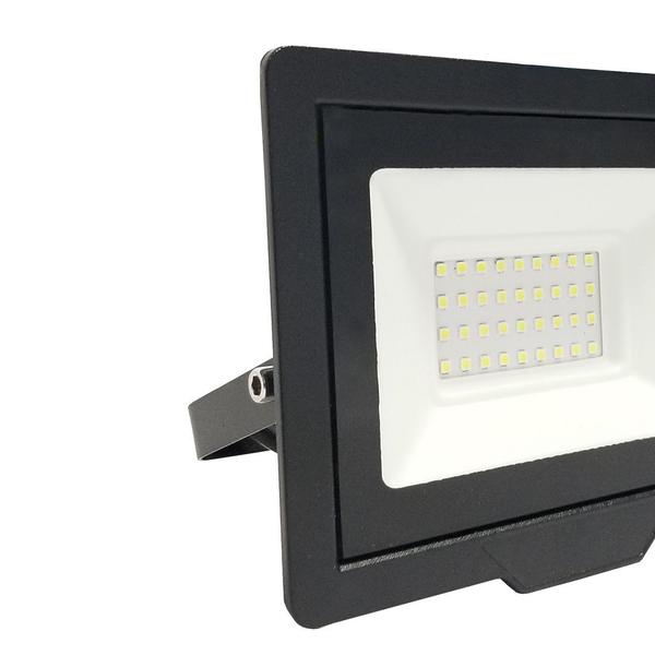 Imagem de kit 3 Refletor Led 30w Branco Frio Holofote Bivolt D'água