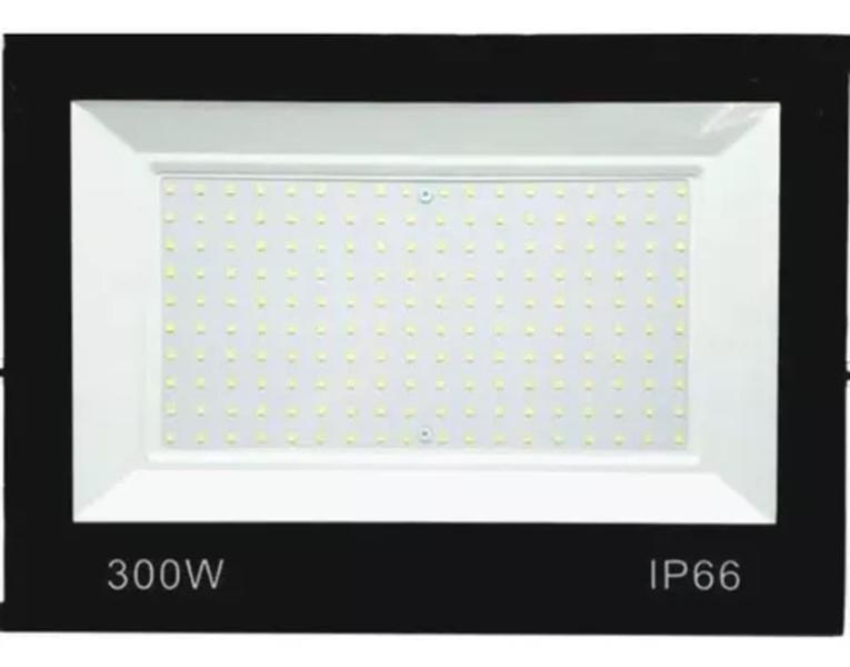 Imagem de Kit 3 Refletores Holofote LED 300W Branco Frio