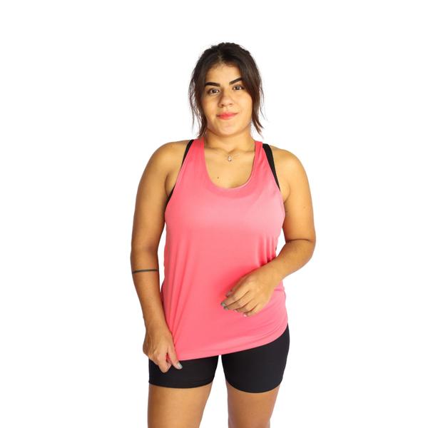 Imagem de Kit 3 Regatas Femininas Fitness Academia Sport