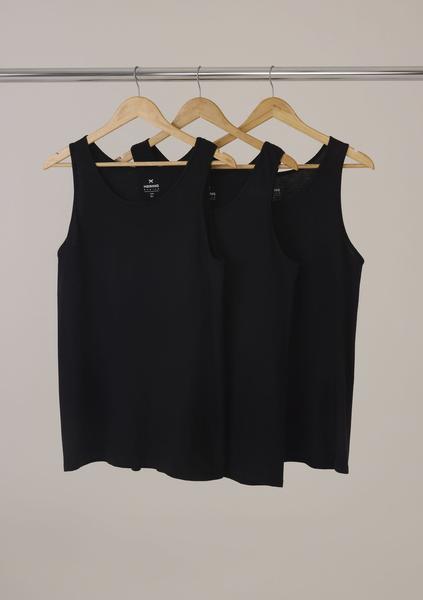 Kit 3 Regatas Masculinas Slim - Hering