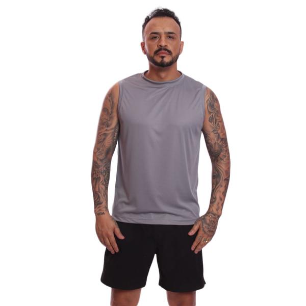 Imagem de Kit 3 Regatas Nadador Masculina Blusa  Dry Academia Camiseta Camisa Treino