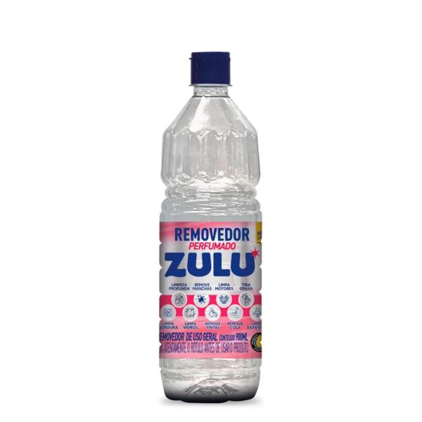 Imagem de Kit 3 Removedor Zulu Perfumado 900ml Remove Manchas Rápido