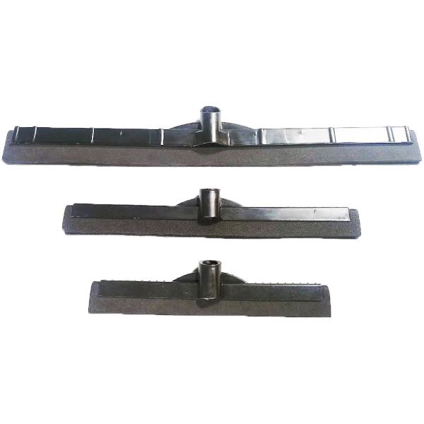 Kit 3 RODOS 1 Un 30cm + 1 Un 40cm + 1 Un 60cm Borracha Dupla Para Limpeza SEM CABO Pisos Com Rosca Plástico Resistente - MM Acessórios Imagem de Kit 3 RODOS 1 Un 30cm + 1 Un 40cm + 1 Un 60cm Borracha Dupla Para Limpeza SEM CABO Pisos Com Rosca Plástico Resistente
