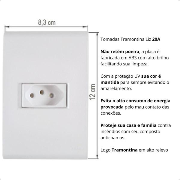 Imagem de Kit 3 Rolo Cabo Flexivel SIL 4mm² 100m + 10 Tomada 20A