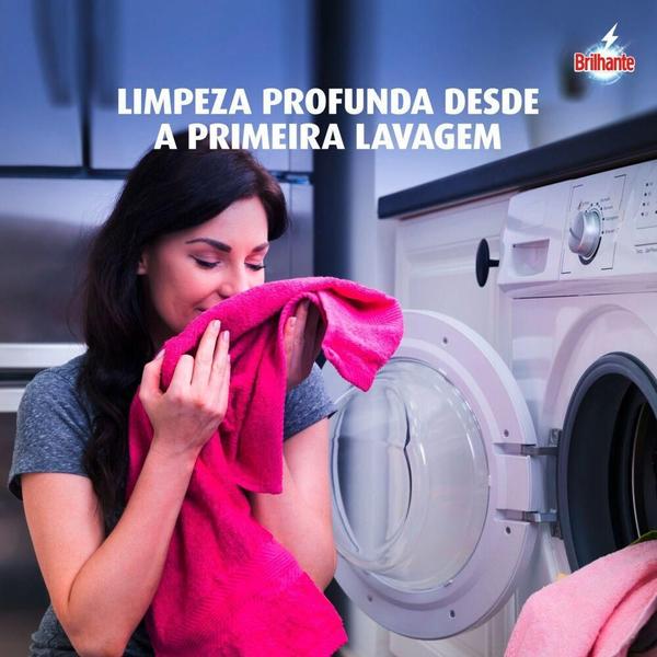 Imagem de Kit 3 Sabão Líquido Brilhante Limpeza Total 3L