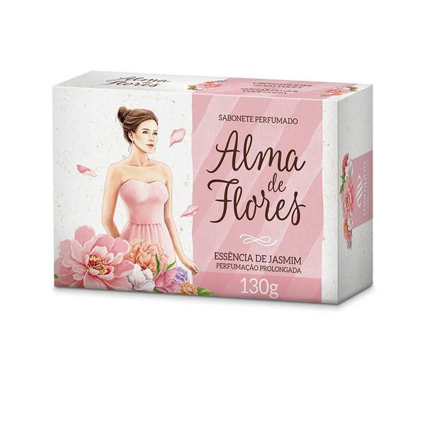 Imagem de Kit 3 Sabonete Alma de Flores Jasmim 130g