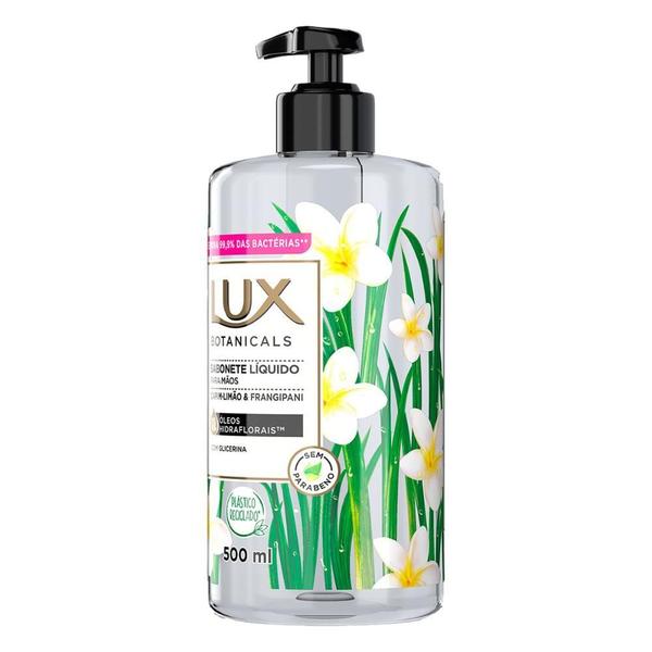 Imagem de Kit 3 Sabonetes Líquido Lux Botanicals Capim-Limão & Frangipani 500ml