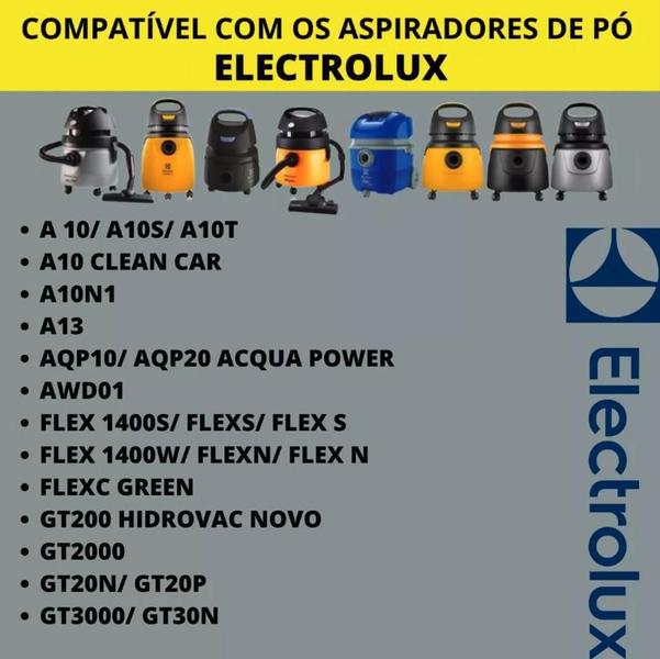 Imagem de Kit 3 Sacos Aspirador Pó Electrolux A10T - Porto Pel