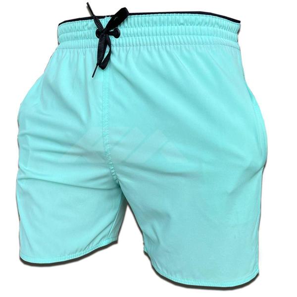 Imagem de Kit 3 Short de Elastano Dry fit Bermuda de Praia Piscina e Academia