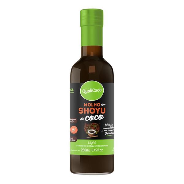 Imagem de Kit 3 Shoyu de coco Qualicôco 250ml