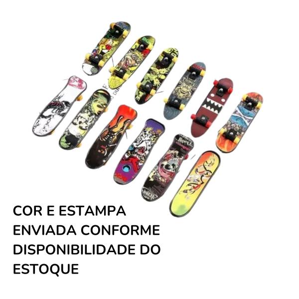 Imagem de Kit 3 Skates de Dedo Fingerboard Estilo Long Manobras Radicais