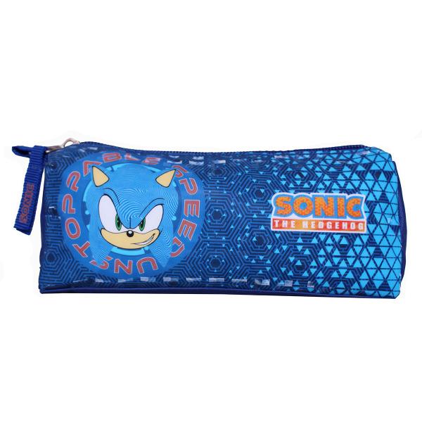 Imagem de Kit 3 Sonic Jogo Mochila Costas Lancheira E Estojo 