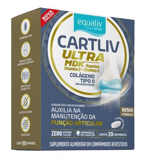 Imagem de Kit 3 Suplemento Cartliv Ultra MDK 30 Cápsulas - Equaliv